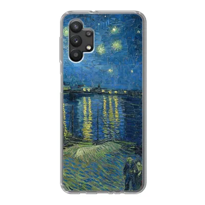 Produktbild von MuchoWow® Handyhülle Schutzhülle Hülle für Samsung Galaxy A32 5G Die sternenklare Nacht - Vincent van Gogh Silikon Softcase Handy Hülle - Softcase