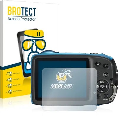 Produktbild von BROTECT Schutzglas für Fujifilm FinePix XP140 Schutzfolie Panzer Folie Glas Display Schutz klar