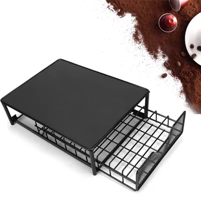 Produktbild von Haushalt 54PCS Kaffee Kapsel Halter Lagerung Rack Schublade Stehen