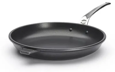 Zdjęcie produktu dla de Buyer Choc extreme, Okrągły, Patelnia uniwersalna, Czarny, Aluminium, Aluminium, Ceramika, Gaz, Halogen, Indukcja