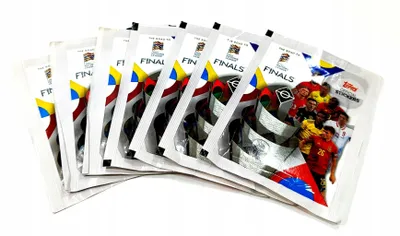 Image de The Road To Final Stickers. Uefa Nations League. 7 Packets / 56 Stickers