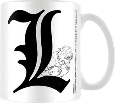 Produktbild von Death Note - Kaffeebecher PM1571 (Einheitsgröße) (Weiß)