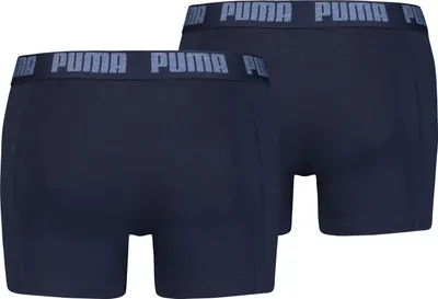 Produktbild von 2er Pack PUMA Basic Boxershorts navy S
