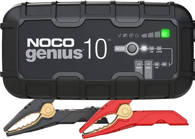 Zdjęcie produktu dla NOCO GENIUS10 EU 10A Ładowarka do akumulatorów 6V/12V z funkcją konserwacji i odsiarczania