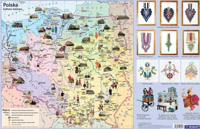 Produktbild von Polnische Volkskultur. Schreibunterlage