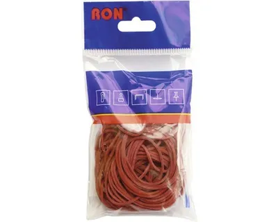 Obrázek produktu pro Gumičky červené, průměr 25 mm, 110 ks