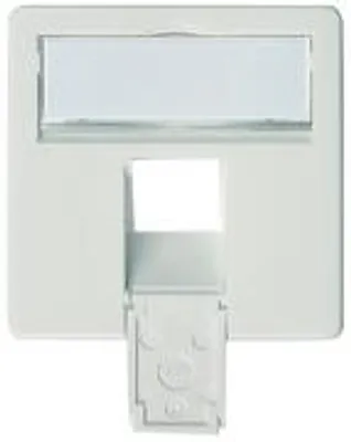 Produktbild von Telegärtner F00020A0123, Weiß, konventionell, RJ-45, 10 g, 1 Stück(e)