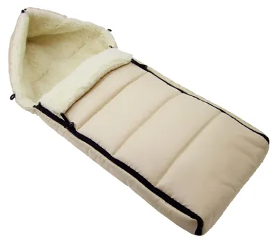 Productafbeelding van Wintervoetenzak voor Kinderwagen met Lamswol