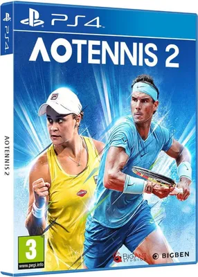 Produktbild von Bigben Interactive AO International Tennis 2, PlayStation 4, Multiplayer-Modus, E (Jeder), Physische Medien