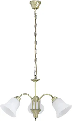 Immagine prodotto di Rabalux 7373 Lampadario a 3 faretti Francesca, E14, bronzo-argento-bianco, rotondo, classico, ø600 mm