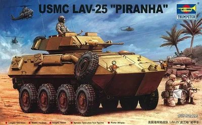 Immagine prodotto di Trumpeter USMC LAV-25 ''Piranha 2'' 1:35, 00349