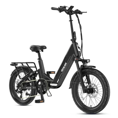 Produktbild von U9 Fatbike-Elektrofahrrad, 48V, ydraulische Gabel, IPX6, max. 150 kg, schwarz