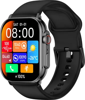 Immagine prodotto di IMIKI SF1 5.11 cm 2.01pollici AMOLED 45 mm Digitale 410 x 502 Pixel Touch screen Scuro metalizzato
