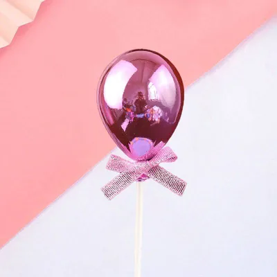 Obrázek produktu pro Zápich do dortu růžový balónek - Cakesicq