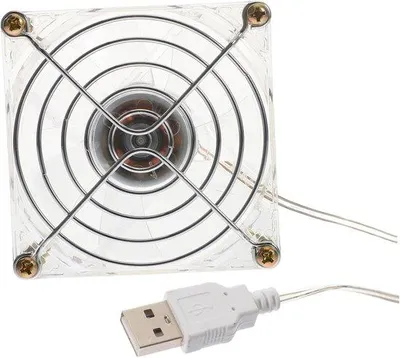 Produktbild von Mini Ventilator für Haustiere - USB-Anschluss - leise Funktion - für Büro, Reisen, Zuhause und warme Sommer Tage