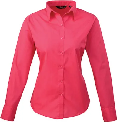 Immagine prodotto di Premier Workwear - Camicetta a maniche lunghe in popeline da donna