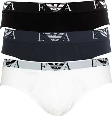Produktbild von EMPORIO ARMANI 3er Pack Slips Fb. Farbmix  Gr.XXL