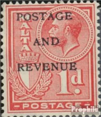 Produktbild von Briefmarken Malta 1928 Mi 135 postfrisch Aufdruckausgabe