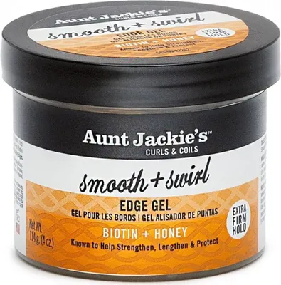 Produktbild von Aunt Jackie's Biotin + Honey Edge Gel 4oz.