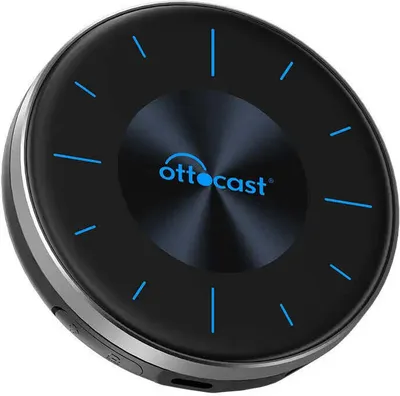 Zdjęcie produktu dla Bezprzewodowy adapter Ottocast OtooAiBox PCS46, karta SIM 2/3/4G, HDMI, Android Auto i CarPlay, czarny