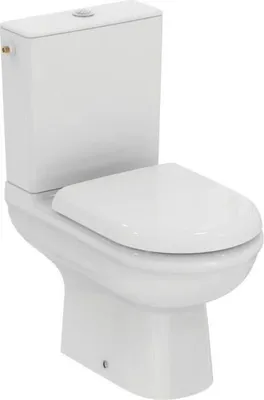 Produktbild von Ideal Standard StandWC-Kombipaket Exacto ohne Spülrand mit Softclosing