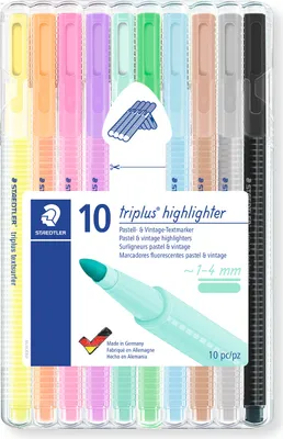 Produktbild von STAEDTLER Textmarker "triplus highlighter" 10er Etui