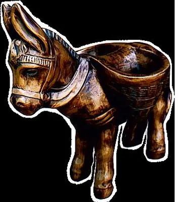 Immagine prodotto di Design Asino Figura Statua Scultura Figure Sculture Decorazione Decorazione Nuovo 3004