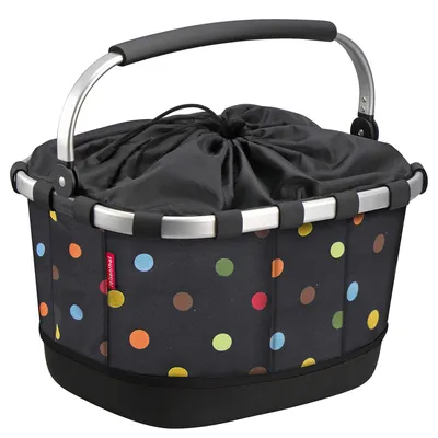 Produktbild von KLICKFIX Carrybag GT City-Tasche - Fahrradkorb mit Tragegriff für Gepäckträge....