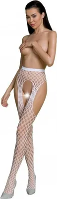 Produktbild von ECO Passion – Strumpfhose mit Hosenträger – Weiß