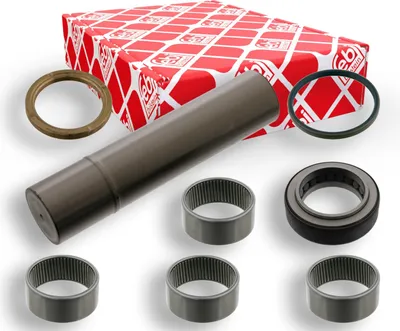 Produktbild von FEBI BILSTEIN Reparatursatz Achsschenkelbolzen 15897 Vorne Links Vorne Rechts passend für MERCEDES-BENZ ACTROS 237mm 27mm 55mm 54mm 4,24kg
