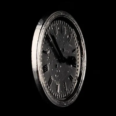 Produktbild von Puppenhaus 1zu12 Miniatur Wanduhr