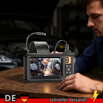 Produktbild von Industrielle Endoskopkamera 8 Mm HD1080P 4 3-Zoll-IPS-Bildschirm 1080P