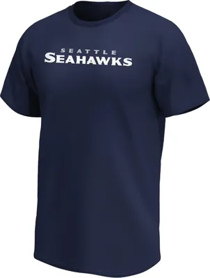 Produktbild von Seattle Seahawks Herren Wordmark T-Shirt American Football NFL Blue-S