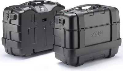 Immagine prodotto di Coppia valigie laterali Monokey GIVI TRK33B TREKKER Black Line 33L