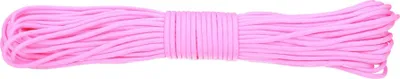 Produktbild von Pink - Paracord 550lb Nylon Seil, Abspannseil für Camping Fallschirmschnur reißfest - 4mm, 249 Kg (30 Meter)
