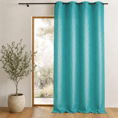 Produktbild von Lichtdurchlässiger Vorhang aus bedrucktem Jacquard