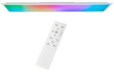 Produktbild von BRILLIANT Deckenaufbau-Paneel 120x30cm Briston weiß IP20   dimmbar LED integriert
