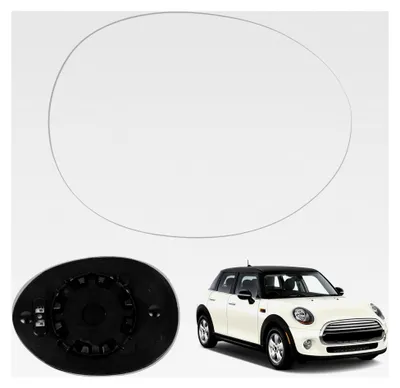 Produktbild von Ersatz Spiegelglas für Mini Cooper F55 F56 F57 F60 2013-2020, Außenspiegel Glas asphärisch, verstellbares Rückfahrglas (rechts)