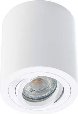 Productafbeelding van Heitronic inbouwspot ADL9001, wit, rond, kantelbaar, GU10, LED, max. 12W