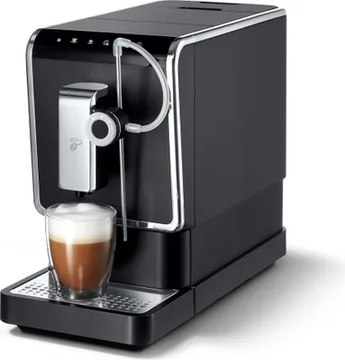 Produktbild von Tchibo Kaffeevollautomat Esperto Pro mit One Touch Funktion für Caffè Crema, Espresso, Cappuccino und Milchschaum, Anthrazit