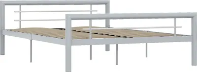 Zdjęcie produktu dla VidaXL 284559, Szary, Biały, 147,5 cm, 2,12 m, 65,5 cm, 1400 x 2000 mm, 32 cm