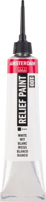 Immagine prodotto di Amsterdam Relief Paint Tubo 20 ml Bianco 100
