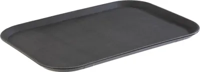 Produktbild von APS 517 Serviertablett NOSLIDE, 53 x 36,5 cm, Höhe 2 cm, rutschfeste Oberfläche, schwarz