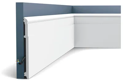 Immagine prodotto di Orac Decor Sx156 Luxxus profilo battiscopa modanatura decorativa modanatura protezione cavi modanatura pavimento modanatura stabile resistente agli urti | 2 metri