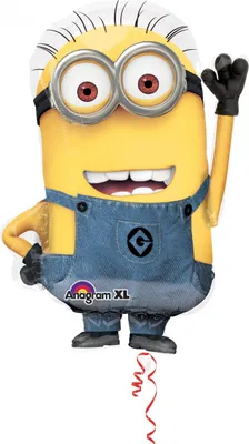 Zdjęcie produktu dla amscan® 2995401 Balon foliowy Minion - 40 x 63 cm