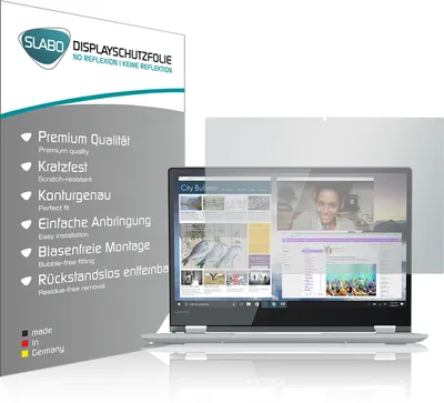 Produktbild von 2x Slabo Displayschutzfolie für Lenovo Yoga 530 (14") MATT "No Reflexion" Displayfolie Schutzfolie Folie