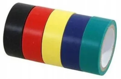 Produktbild von PVC-Kabelisolierband 19 mm x 8 m, 10 Stück