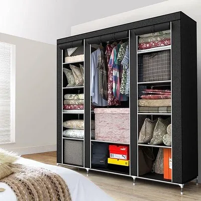 Productafbeelding van Famanu garderobekast, 175 x 45 x 150 cm - Praktisch design