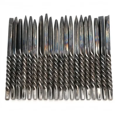 Produktbild von 20-teiliges professionelles Schmuckambossmeißelset - Metallgravurwerkzeug