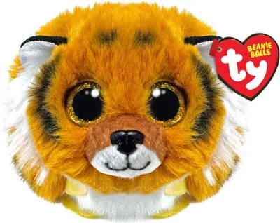Produktbild von Ty Tiger Puffies Kuscheltier für Kinder - Flauschige Neuheit